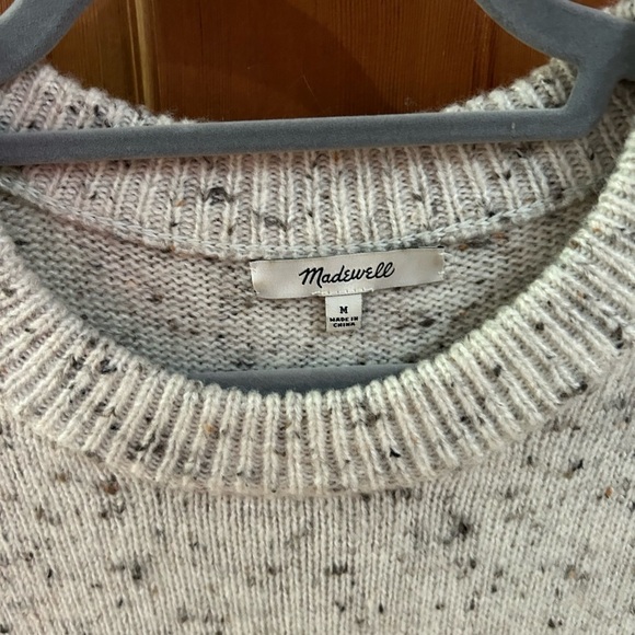 Madewell Donegal button sleeve sweater dress - size medium - Picture 8 of 9